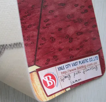Indoor Usage and Embossed Surface PVC Flooring