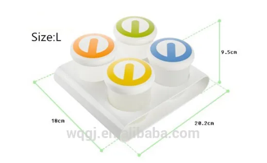 Multifunctional plastic Food storage box Eco-friendly