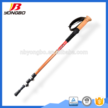 AntiShock Retractable carbon fiber Nordic Ski Hiking Trekking Walking Stick Pole