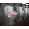 carbon steel stainless steel reducing tee fittings