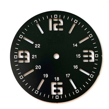 GMT 24 horas Sandwich Reloj Dial