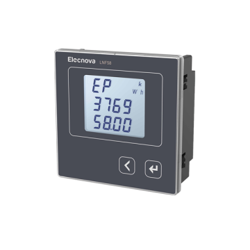 Comprehensive power measuring 3 phase power quality meter