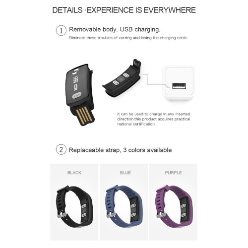 Capacitive Touch Screen ECG Bracelet