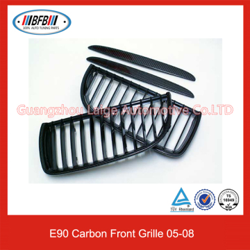 3 Series E90 Replacement Carbon Fiber Front Grille For BMW E90 05-08
