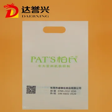 HDPE Die Cut Bag for Shopping