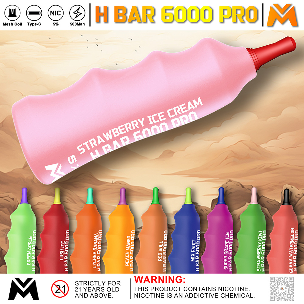 T bar 6000 pro puff