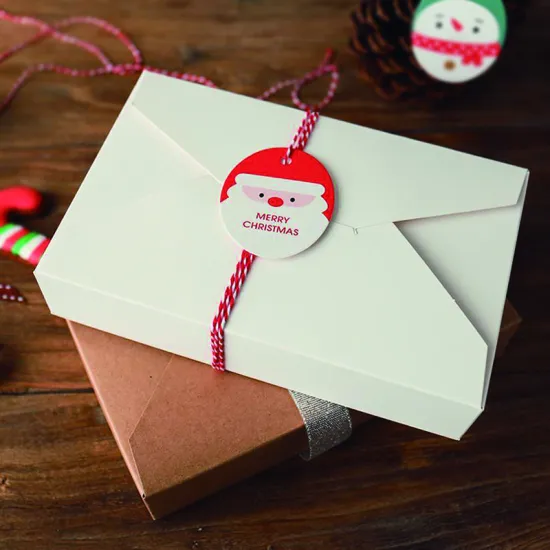 Simplicity envelope style Christmas Cookie Packaging box
