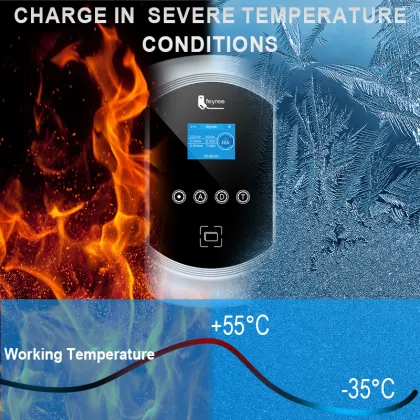 Feyree 12KW Electric Car Charger Wallbox for Tesla