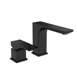 Single hole concealed basin faucet