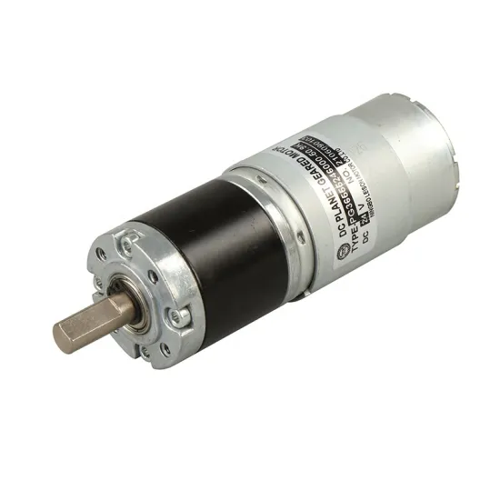 12V Gear Reduced Electric Motors with Encoder and Gear Box for Monitoring Gimbal