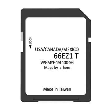 2023-2021 Aggiornamento: scheda di mappa di navigazione compatibile con Mazda 3/6/CX-3/CX-5/CX-9/MX-5 per USA/CAN/MEX (66EZ1T)