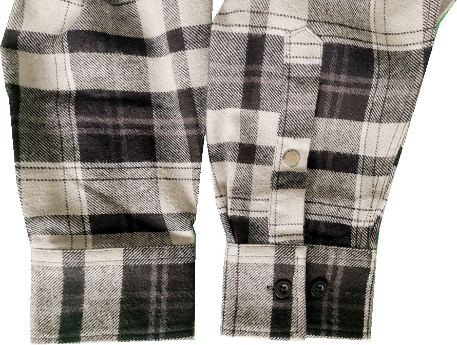 Double Pocket With Flaps Y D Flannel Shirt