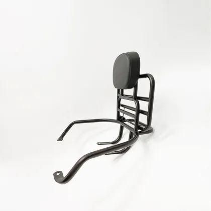 Peugeot Django150 Motorcycle Trunk Rack with Backrest Cushion