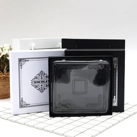 Chocolate packing card box