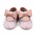 New Style Durable Individuality Leather Baby Moccasins