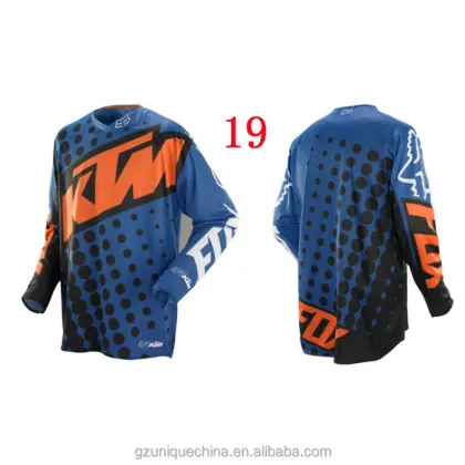 Men's Long-sleeved Summer Mountain Bike Riding Suit Jacket for Cross-country Motorcycle Riding