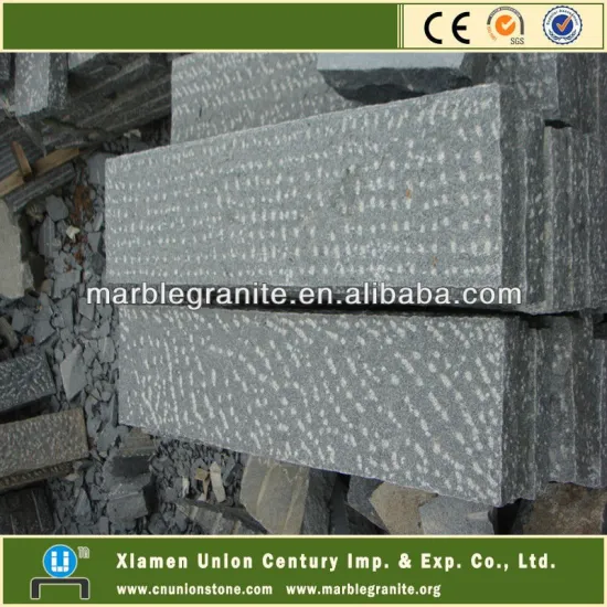 Pineapple Grey Granite Kerbstone