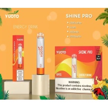 Yuoto Shine Pro 2000 Puffs يمكن التخلص منها vape