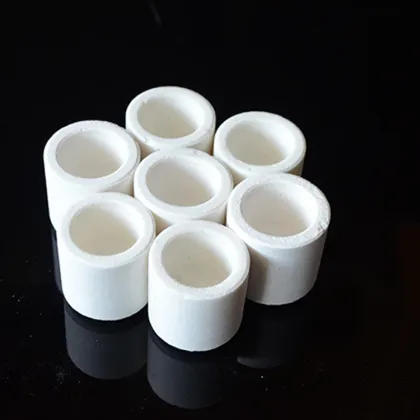 High Temperature Carbon Sulfur Analyzer SiO2 Silica Leco Ceramic Crucible