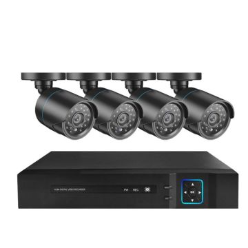 Top Seller P2P H.265 4 Channel AHD Camera Kits 1080P CCTV DVR Kit
