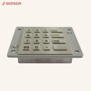 Клавиатура EPP с шифрованием AES для банковского оборудования