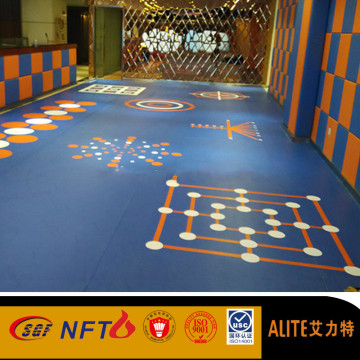 3D Technology Print Flooring for Gym