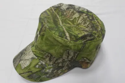 Label Badge Summer Headwear Flat Top Camouflage Military Caps