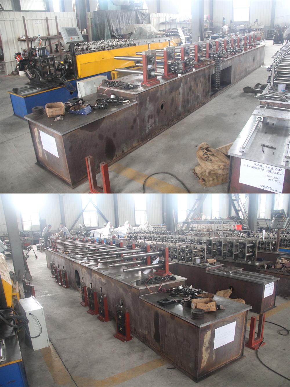 Semi-automatic c cold roll forming machine