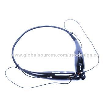 Neck hanging Bluetooth sports headphones