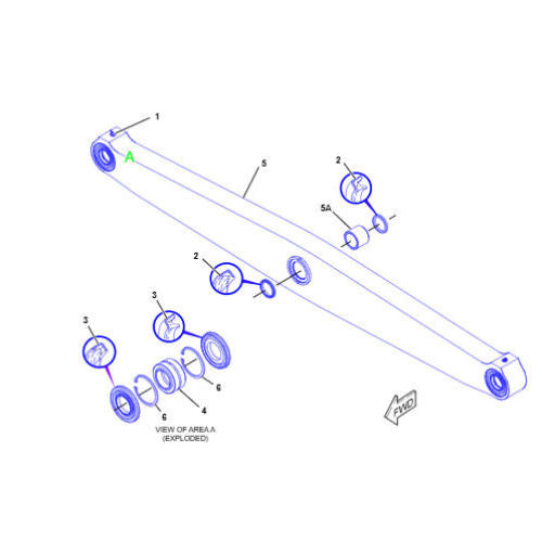 BARAS-EQUALIZER D6K D6KXL 346-2870