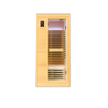 Hemlock canadense 1 Pessoa de sauna infravermelha distante sala