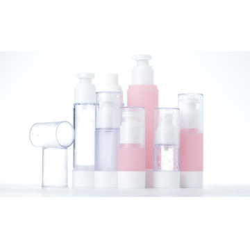 Spray frosted emulsion essence in vacuum bottles