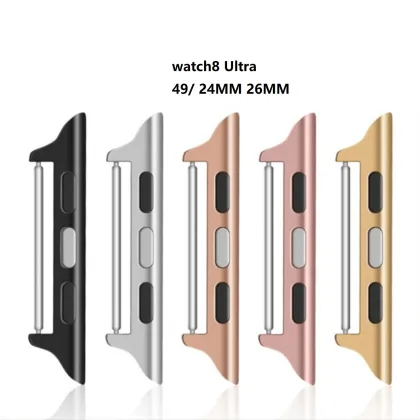 Apple Watch 49mm Stainless Steel Watch Connector Smart Watch Band Adapter