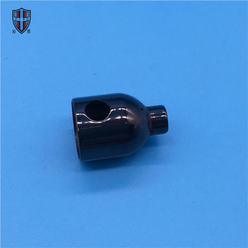 precision machining zirconia ceramic cap lid cover sleeve