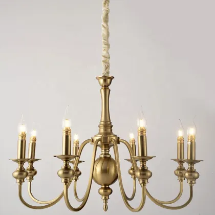 Postmodern Luxury Gold Pendant Lamp for Bars and Restaurants