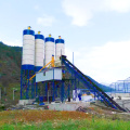 Stationary type HZS60 concrete batching plant