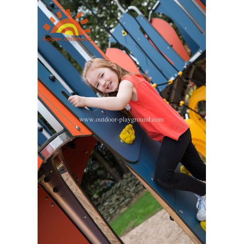 Parque infantil HPL Multiply Climbing Balance Slide Playground