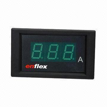 Panel Meter/Ammeter, Digital LED Current Amp, 9 to 12V Voltage