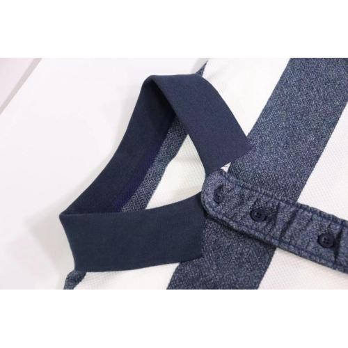 YD Wrinkle Placket Polo för män