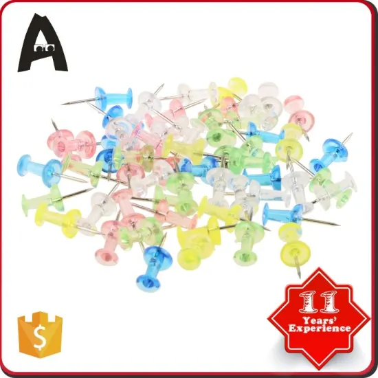The best choice factory directly plastic push pins