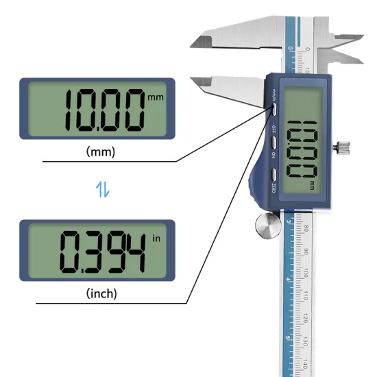Digital Caliper Vernier 6 Inch Diameter Measurement Tool 150mm Stainless Steel Ruler
