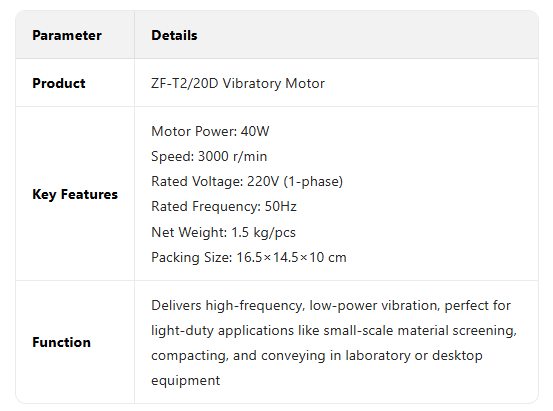 ZFT attached vibrator09-z