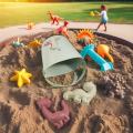 Повеќетематски силиконски сет за кофа за плажа Играчки за отворено