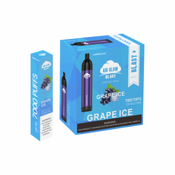 Air Glow Blast Disposable Vape with usb charger