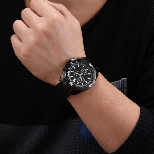 curren business men watch multi function quartz japan movt