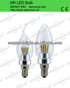 3W E14 Super Bright Led Candle Light With Long Working Life