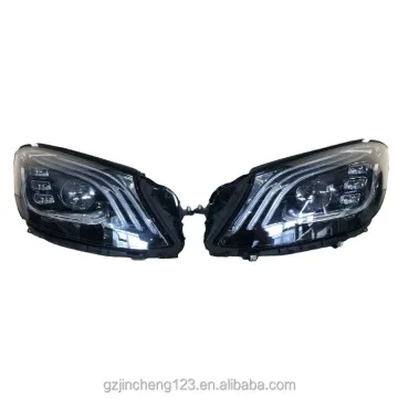 2022 Mercedes Benz W222 High Config LED Headlamp Assembly OE 2229067903, 2229068003