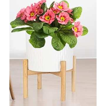 Adjustable Plant Stand Solid Wood Item Stand