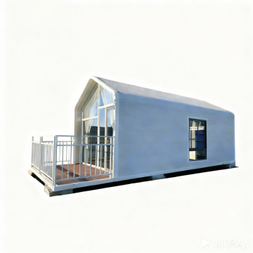 Elegant Moveable Wood-Frame House for Nature-Based Getaways