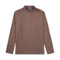 Leeres, schweres Velours Langarm Sweatshirt